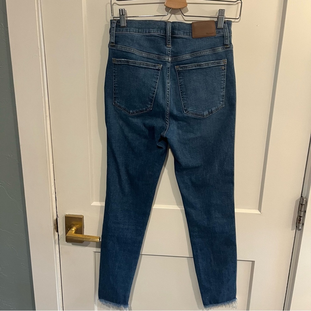 Madewell High Rise Skinny Button Fly Jeans 28 - Picture 5 of 10